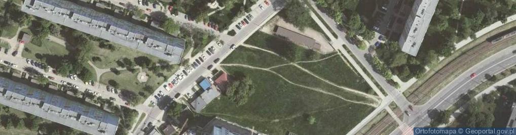 Zdjęcie satelitarne Republiki Korczakowskiej ul.