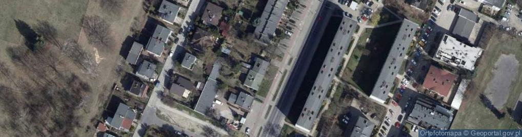 Zdjęcie satelitarne Retkińska ul.