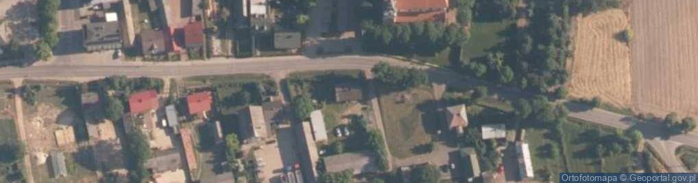 Zdjęcie satelitarne Regnów ul.