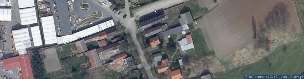 Zdjęcie satelitarne Reński Koniec ul.