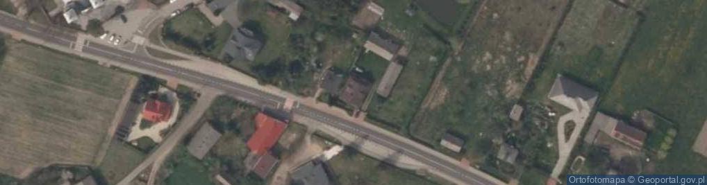 Zdjęcie satelitarne Restarzew Cmentarny ul.