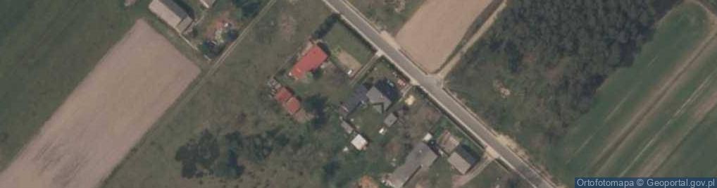Zdjęcie satelitarne Restarzew Cmentarny ul.