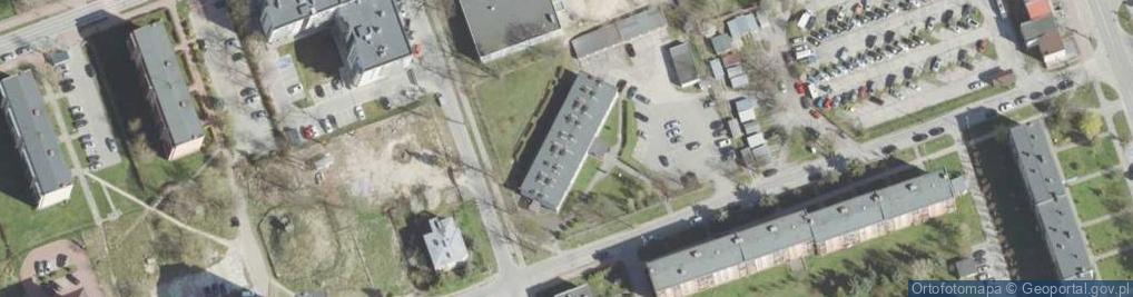 Zdjęcie satelitarne Rejowska ul.