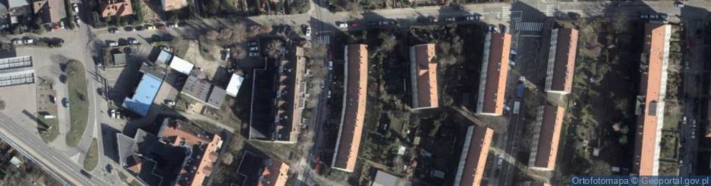 Zdjęcie satelitarne Reduty Ordona ul.