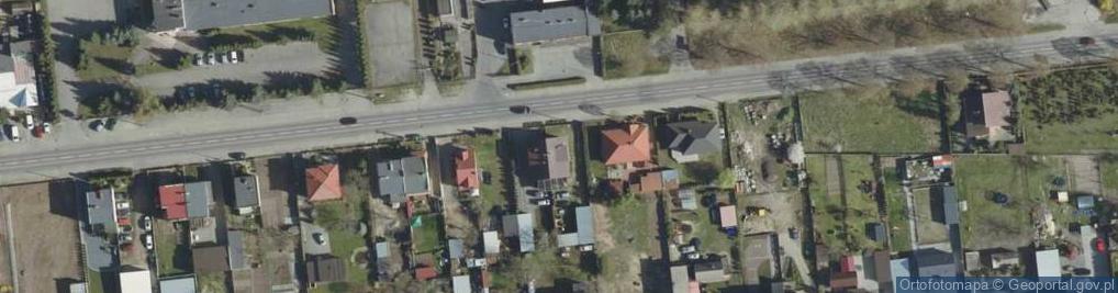 Zdjęcie satelitarne Rgielska ul.