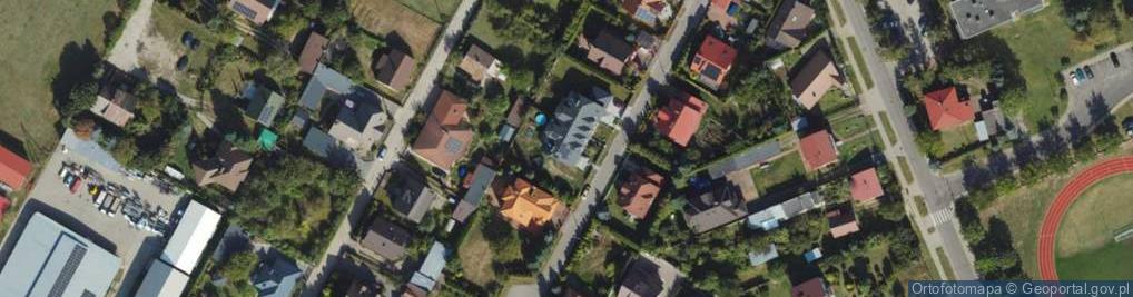 Zdjęcie satelitarne Różana ul.
