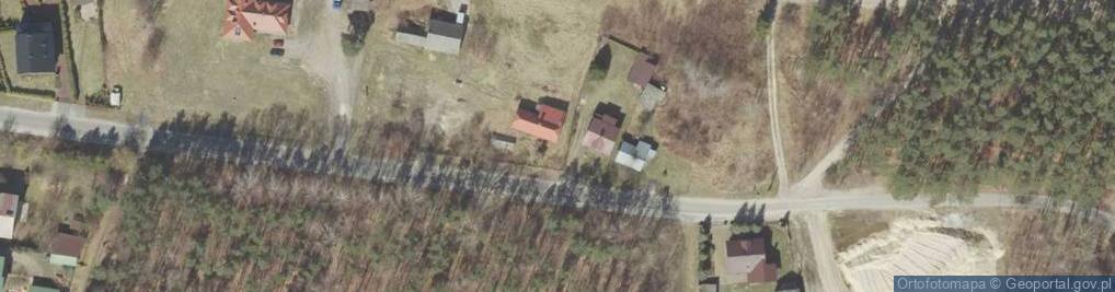 Zdjęcie satelitarne Rożnówka Stawy ul.