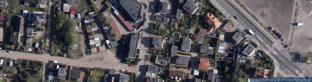 Zdjęcie satelitarne Rozłogi ul.
