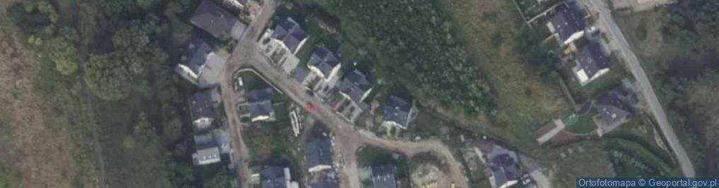 Zdjęcie satelitarne Różany Potok ul.