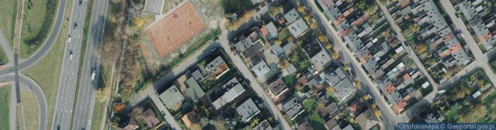 Zdjęcie satelitarne Roentgena Wilhelma ul.