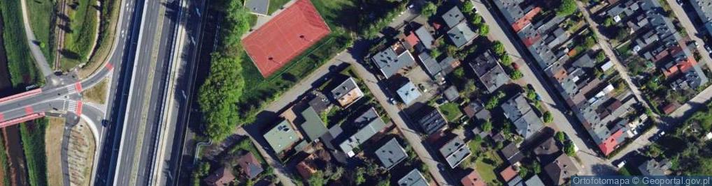 Zdjęcie satelitarne Roentgena Wilhelma ul.
