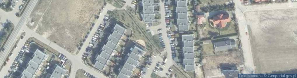 Zdjęcie satelitarne Różany Zakątek ul.