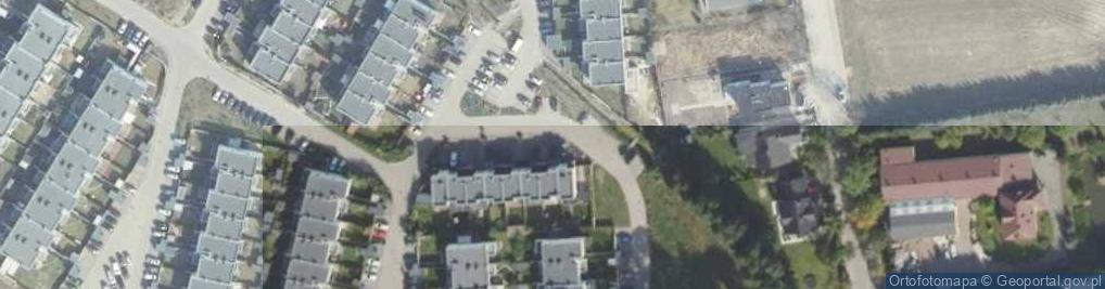Zdjęcie satelitarne Różany Zakątek ul.