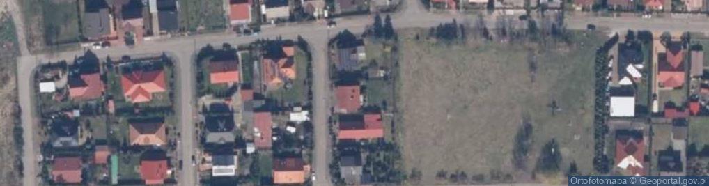 Zdjęcie satelitarne Różana ul.