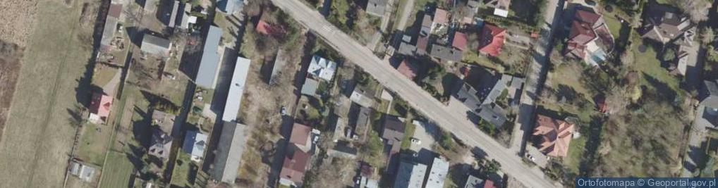 Zdjęcie satelitarne Rolnicza ul.