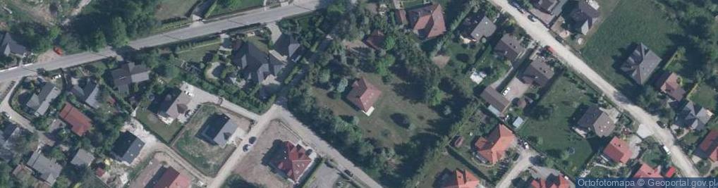 Zdjęcie satelitarne Rowerowa ul.
