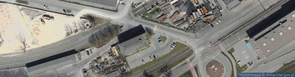 Zdjęcie satelitarne Rotterdamska ul.