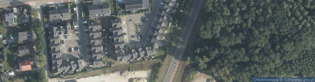Zdjęcie satelitarne Różana ul.