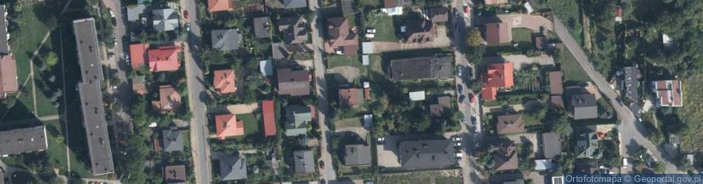 Zdjęcie satelitarne Różana ul.
