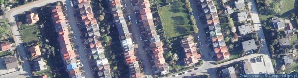 Zdjęcie satelitarne Rodu Czaplów ul.