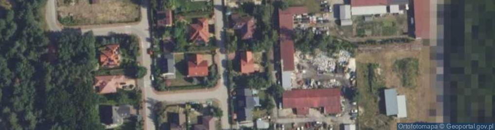 Zdjęcie satelitarne Różana ul.