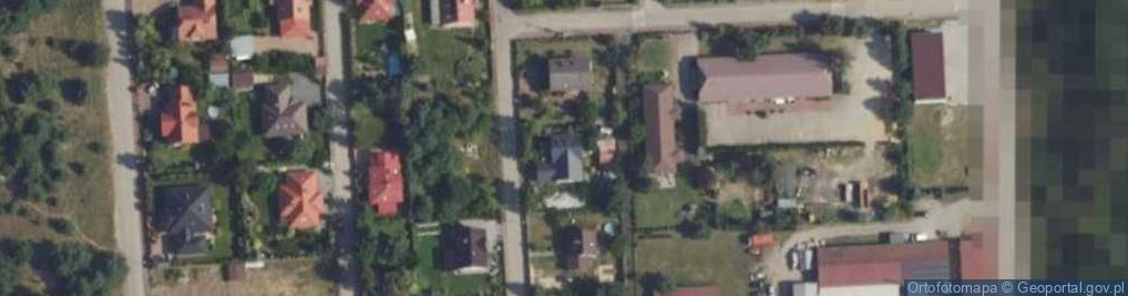 Zdjęcie satelitarne Różana ul.