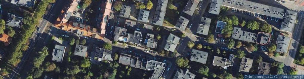 Zdjęcie satelitarne Różana ul.