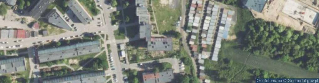 Zdjęcie satelitarne Rómmla, gen. ul.