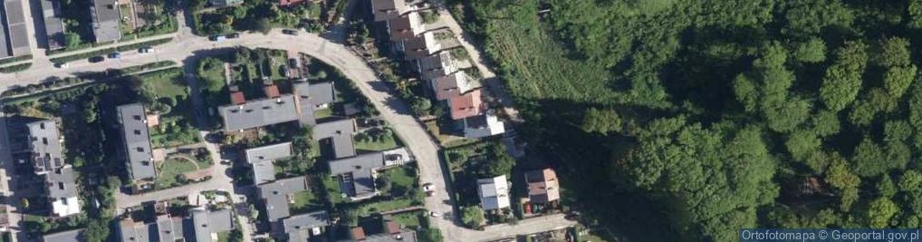 Zdjęcie satelitarne Rodła ul.