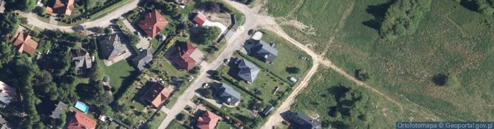 Zdjęcie satelitarne Róż ul.