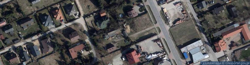 Zdjęcie satelitarne Rokicińska ul.