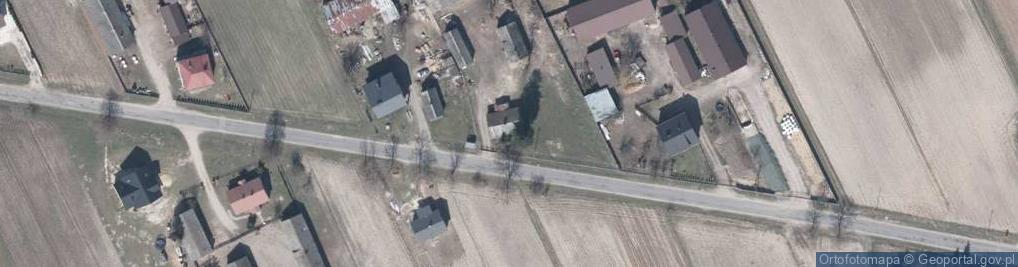 Zdjęcie satelitarne Rozstanki ul.