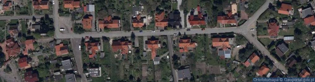 Zdjęcie satelitarne Różana ul.