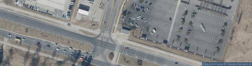 Zdjęcie satelitarne Rokicińska ul.