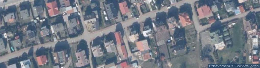 Zdjęcie satelitarne Róży Wiatrów ul.