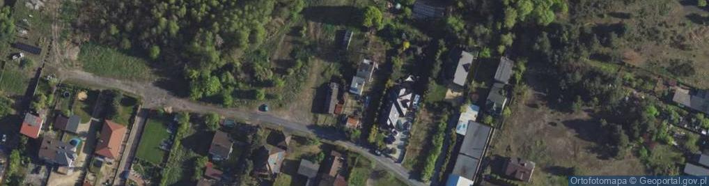 Zdjęcie satelitarne Różana ul.