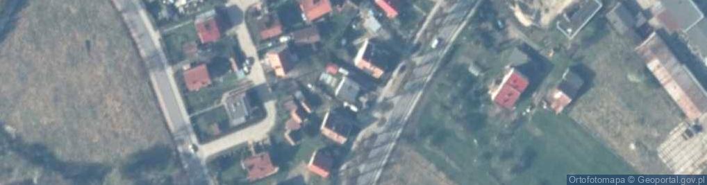 Zdjęcie satelitarne Rozjazdowa ul.