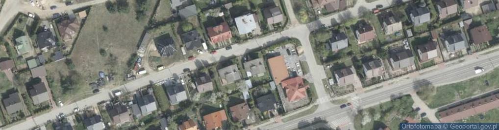 Zdjęcie satelitarne Rodziewiczówny Marii ul.