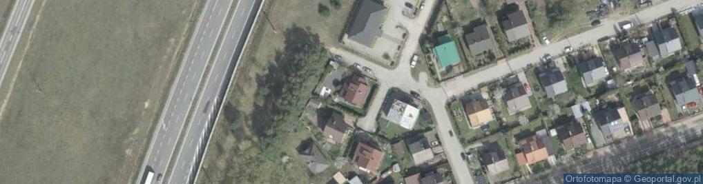 Zdjęcie satelitarne Rodziewiczówny Marii ul.