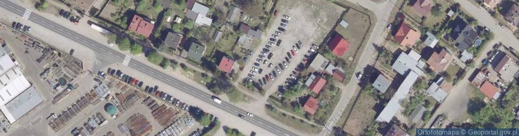 Zdjęcie satelitarne Różańska ul.