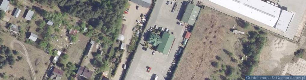 Zdjęcie satelitarne Różańska ul.
