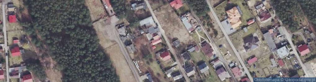 Zdjęcie satelitarne Rozległa ul.