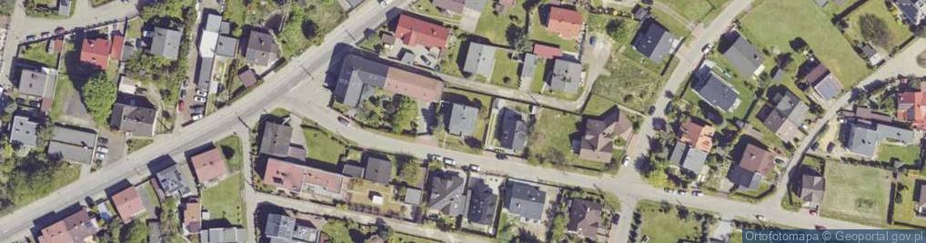 Zdjęcie satelitarne Różana ul.