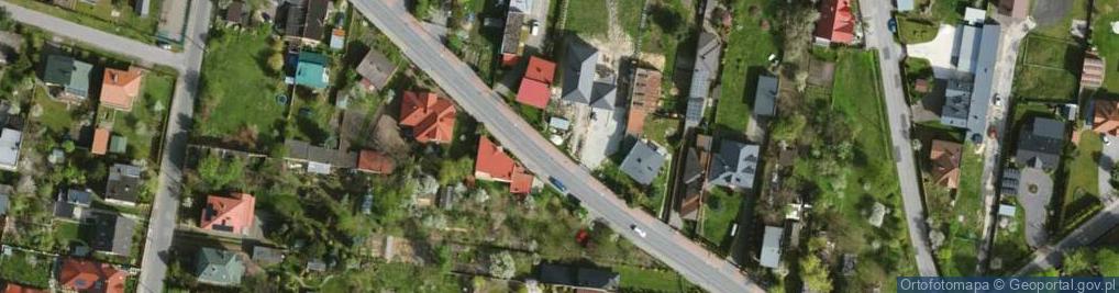 Zdjęcie satelitarne Rolnicza ul.