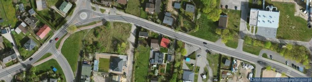 Zdjęcie satelitarne Rolnicza ul.