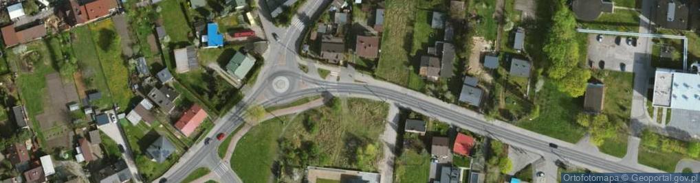 Zdjęcie satelitarne Rolnicza ul.
