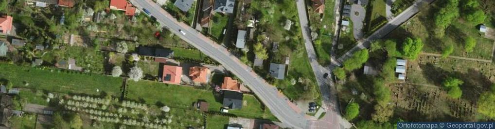 Zdjęcie satelitarne Rolnicza ul.