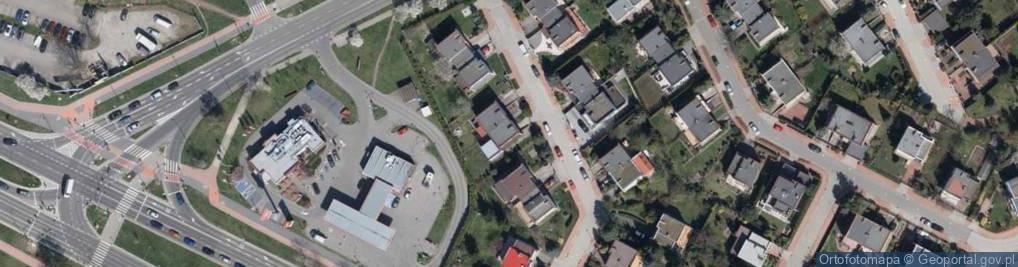 Zdjęcie satelitarne Rozego Fryderyka ul.