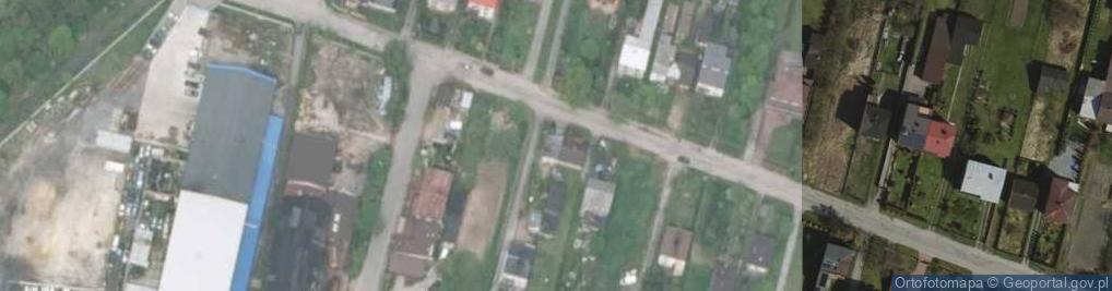 Zdjęcie satelitarne Roździeńskiego Walentego ul.