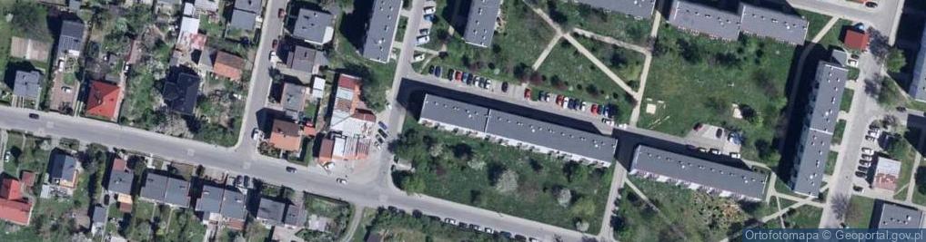 Zdjęcie satelitarne Rostka ul.